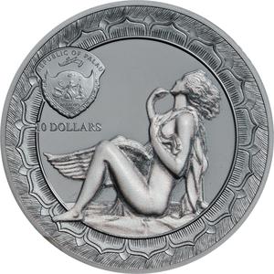 Palau / Silver Two Ounces 2019 Leda and the Swan - obverse photo