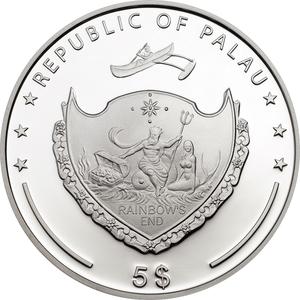 Palau / Silver Ounce 2014 Daniel Gabriel Fahrenheit - obverse photo