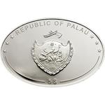 Five Dollars Silver 2008 Illusions - Autumn Leaves: Photo Coin, Palau, Five Dollar Silver 2008 Illusion - Autumn Leaves / thumbnail