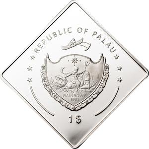 Palau / One Dollar 2010 Ferrari F10 - F Alonso - obverse photo