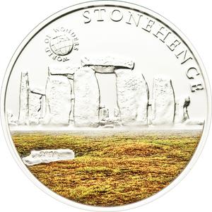 Palau / Five Dollars Silver 2010 Stonehenge - reverse photo