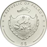 Five Dollars Silver 2010 Scent of Paradise - Sea Breeze: Photo Coin, Palau, Five Dollars Silver 2010 Scent of Paradise - Sea Breeze / thumbnail
