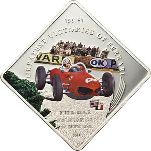 Palau / One Dollar 2011 Ferrari 156 F1 - P Hill - reverse photo