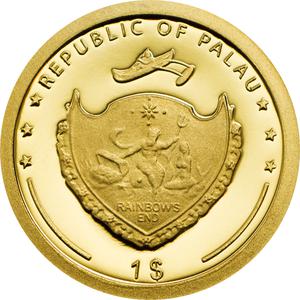 Palau / Gold Half Gram 2013 Ludwig Leichhardt - obverse photo