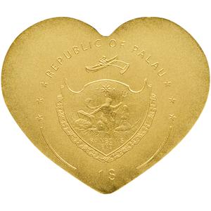 Palau / One Dollar Gold Special Shape - Little Treasure - obverse photo
