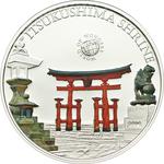 Five Dollars Silver 2012 Itsukushima Shrine: Photo Coin, Palau, Five Dollars Silver 2012 Itsukushima Shrine / thumbnail