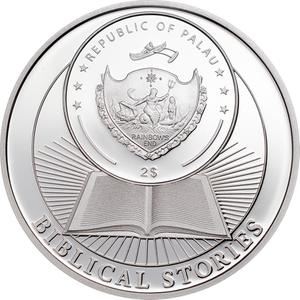 Palau / Silver Half Ounce 2016 Crucifixion of Jesus - obverse photo