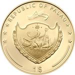 One Dollar 2013 The Historic Meeting - Two Popes: Photo Coin, Palau, One Dollar 2013 The Historic Meeting - Two Popes / thumbnail