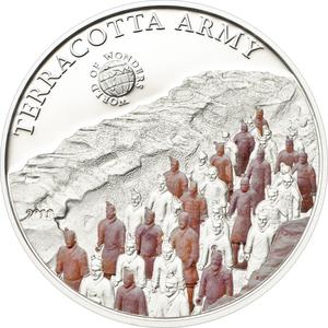 Palau / Five Dollars Silver 2013 Terracotta Army - reverse photo