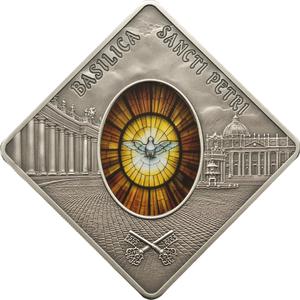 Palau / Silver Fifty Grams 2011 Basilica Sancti Petri - reverse photo