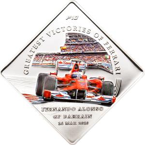 Palau / One Dollar 2010 Ferrari F10 - F Alonso - reverse photo