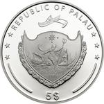 Five Dollars Silver 2014 Beauty of the Sea: Photo Coin, Palau, Five Dollars Silver 2014 Beauty of the Sea / thumbnail