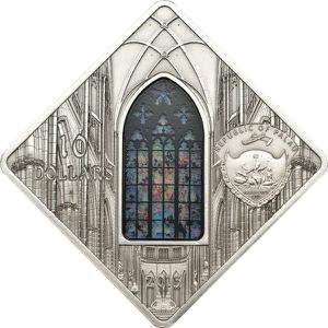 Palau / Silver Fifty Grams 2013 St Vitus - Prague - obverse photo