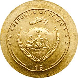 Palau / Gold Half Gram 2011 Colosseum - obverse photo