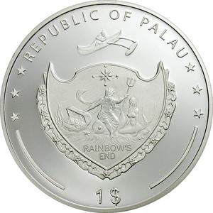 Palau / One Dollar 2007 Ferrari F2007 - obverse photo