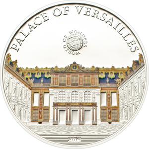 Palau / Five Dollars Silver 2013 Palace of Versailles - reverse photo