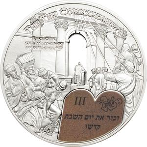 Palau / Silver Half Ounce 2014 Third Commandment - reverse photo