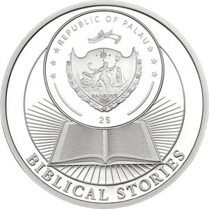 Palau / Silver Half Ounce 2015 Jonah and the Whale - obverse photo