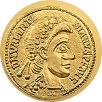 Gold Half Gram 2012 Valentinian III: Photo Coin, Palau, Gold Half Gram 2012 Valentinian III / thumbnail