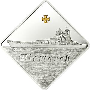 Palau / Silver Two Ounces 2009 Bismarck - reverse photo