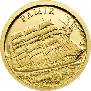 Palau / Gold Half Gram 2009 Pamir - reverse photo
