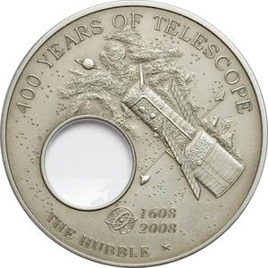 Palau / Five Dollars Silver 2008 The Hubble - reverse photo