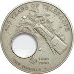 Five Dollars Silver 2008 The Hubble: Photo Coin, Palau, Five Dollars Silver 2008 The Hubble / thumbnail