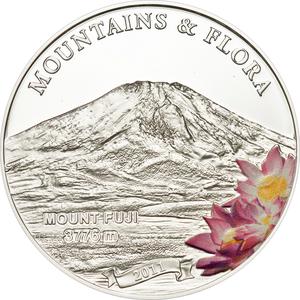 Palau / Five Dollars Silver 2011 Mount Fuji - reverse photo