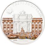 Five Dollars Silver 2012 Trevi Fountain: Photo Coin, Palau, Five Dollars Silver 2012 Trevi Fountain / thumbnail