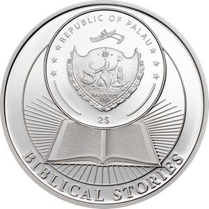 Palau / Silver Ounce 2016 Crucifixion of Jesus - obverse photo