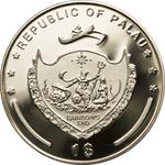 One Dollar 2008 Hawksbill Turtle: Photo Coin, Palau, One Dollar 2008 Hawksbill Turtle / thumbnail