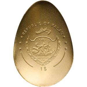 Palau / Gold Half Gram - Golden Swan Egg - obverse photo