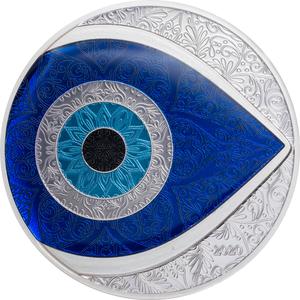 Palau / Silver Ounce 2020 Evil Eye - reverse photo