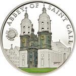 Five Dollars Silver 2015 Abbey of Saint Gall: Photo Coin, Palau, Five Dollars Silver 2015 Abbey of Saint Gall / thumbnail