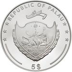Silver Ounce 2018 Edvard Munch - The Scream: Photo Coin, Palau, Silver Ounce 2018 Edvard Munch - The Scream / thumbnail