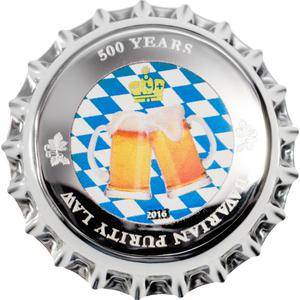 Palau / One Dollar Silver 2016 Bavarian Purity Law - reverse photo