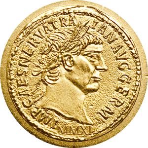 Palau / Gold Half Gram 2011 Trajan - reverse photo
