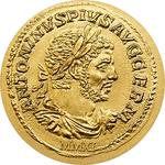 Gold Half Gram 2011 Antoninus Caracalla: Photo Coin, Palau, Gold Half Gram 2011 Antoninus Caracalla / thumbnail
