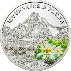 Palau / Five Dollars Silver 2009 Grossglockner - reverse photo