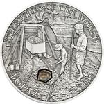 Five Dollars Silver 2012 Treasures of the World - Topaz: Photo Coin, Palau, Five Dollars Silver 2012 Treasures of the World - Topaz / thumbnail