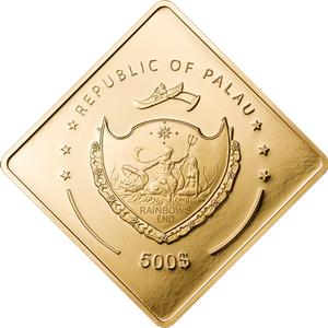 Palau / Gold Two and a Half Ounces 2011 HMAS Australia - obverse photo