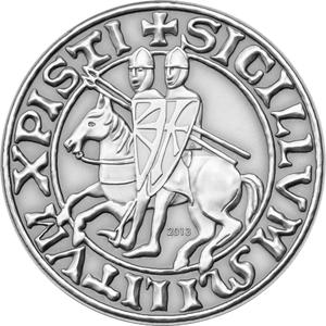 Palau / One Dollar 2013 Knights Templar - reverse photo