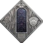 Silver Fifty Grams 2015 Canterbury Cathedral: Photo Coin, Palau, Silver Fifty Grams 2015 Canterbury Cathedral / thumbnail