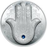 Silver Two Ounces 2016 The Hand of Fatima: Photo Coin, Palau, Silver Two Ounces 2016 The Hand of Fatima / thumbnail