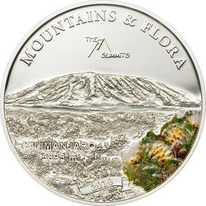 Palau / Five Dollars Silver 2010 Kilimanjaro - reverse photo