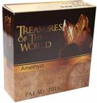 Silver Twenty-five Grams 2013 Amethyst: Photo Coin, Palau, Silver Twenty-five Grams 2013 Amethyst / thumbnail