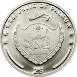 Silver Half Ounce 2014 Golden Frog: Photo Coin, Palau, Silver Half Ounce 2014 Golden Frog / thumbnail
