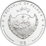 Five Dollars Silver 2009 Temple of Artemis: Photo Coin, Palau, Five Dollars Silver 2007 Temple of Artemis / thumbnail