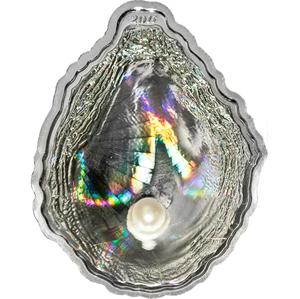 Palau / Five Dollars Silver 2011 Shell and Pearl - reverse photo