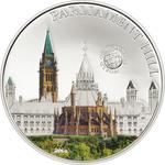 Five Dollars Silver 2014 Parliament Hill: Photo Coin, Palau, Five Dollars Silver 2014 Parliament Hill / thumbnail
